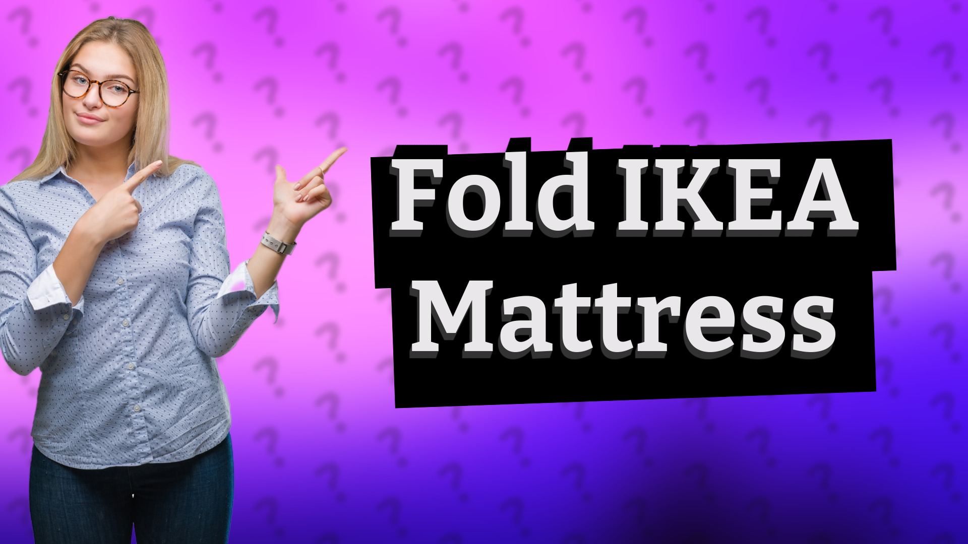 Fold IKEA Mattress