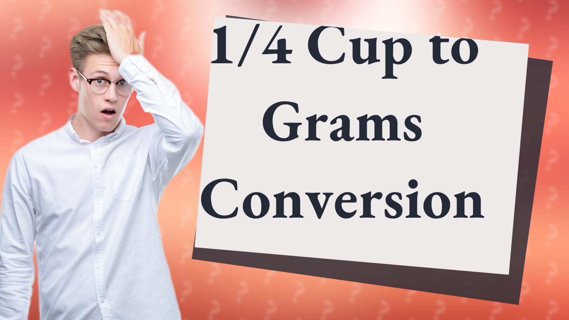 1/4 Cup to Grams Conversion