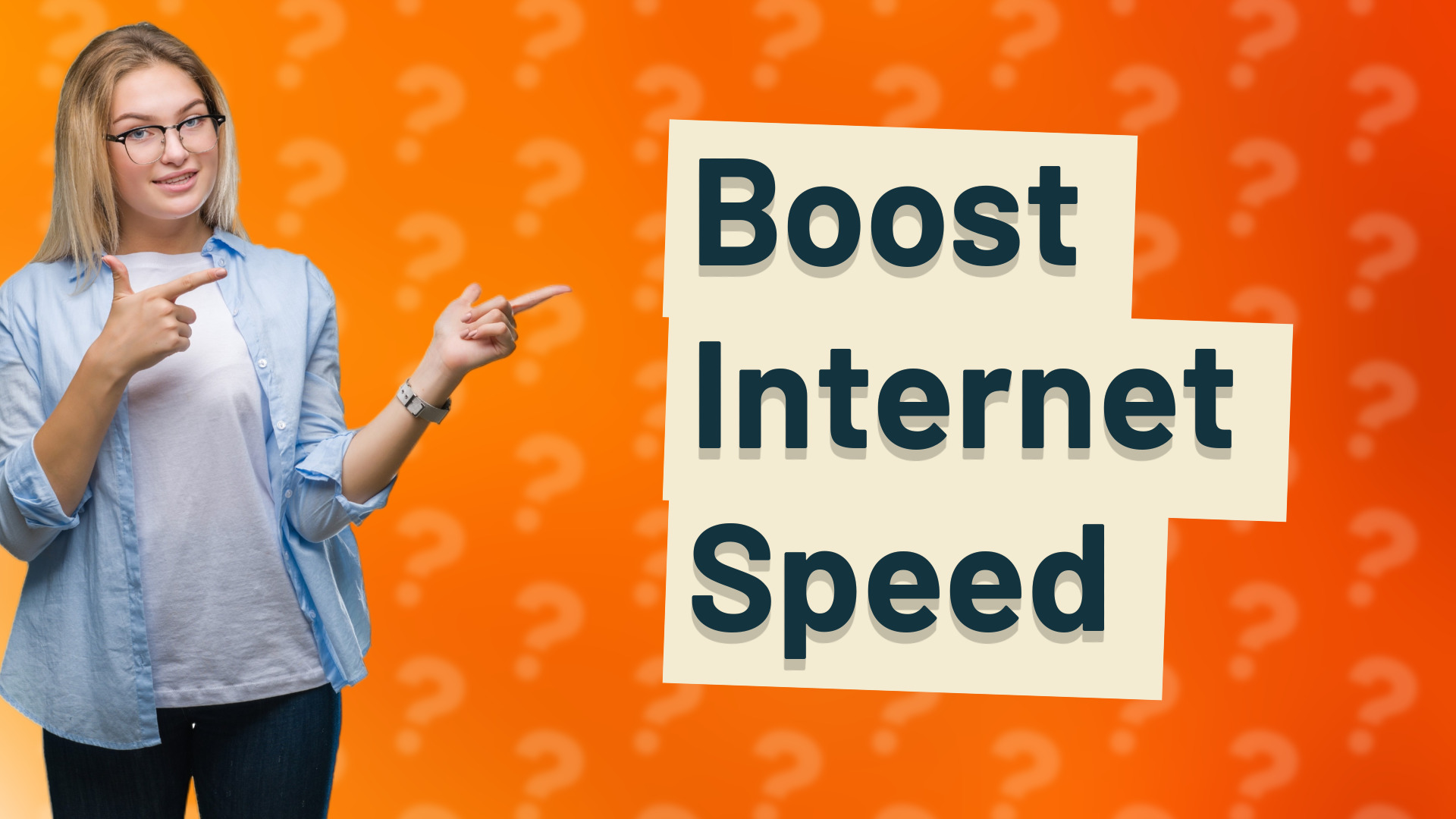 Boost Internet Speed