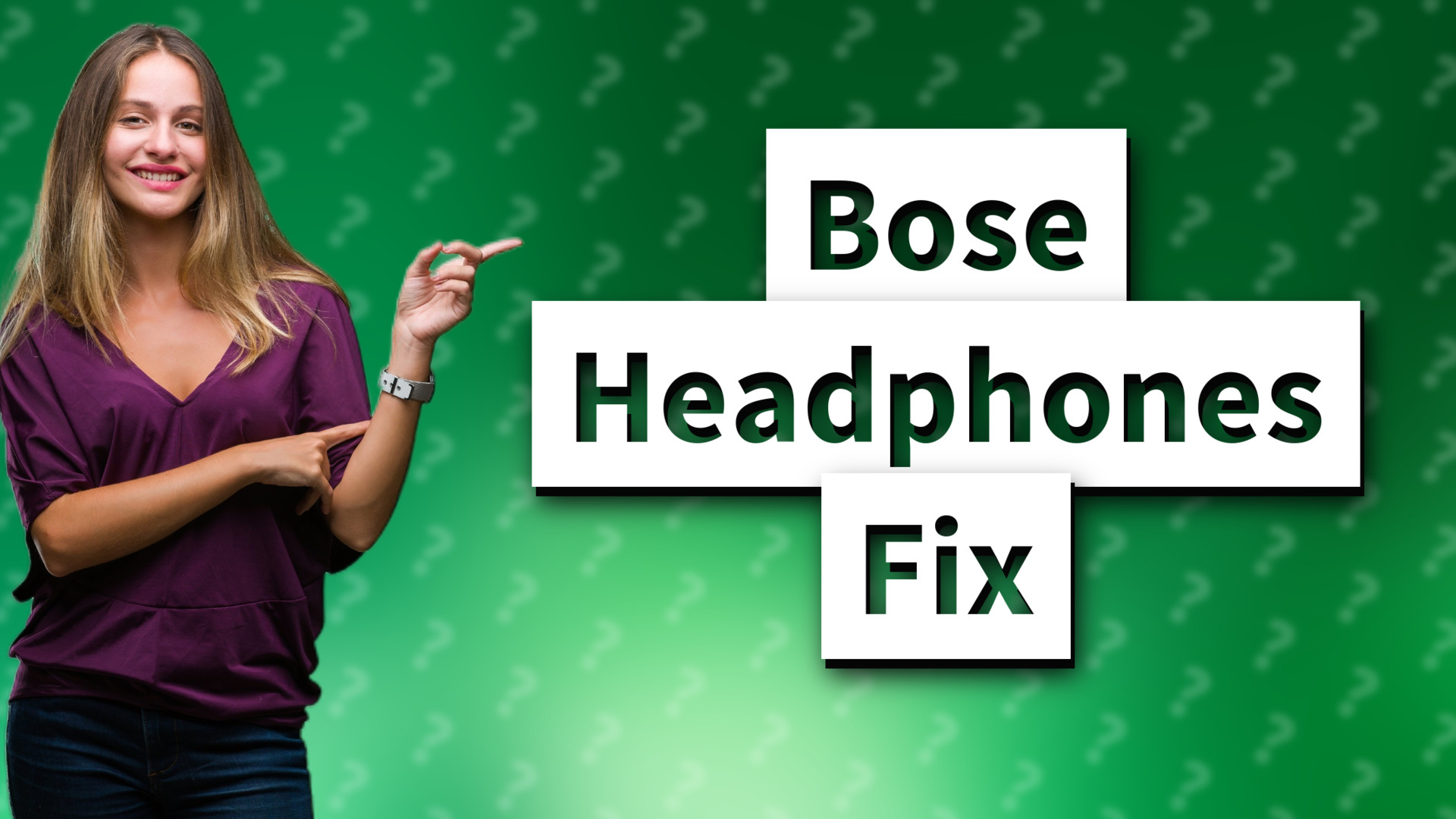 Bose Headphones Fix