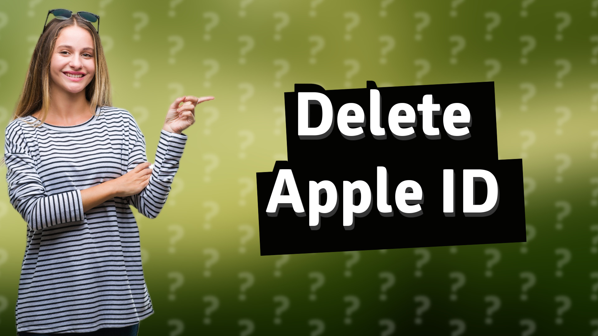 Delete Apple ID