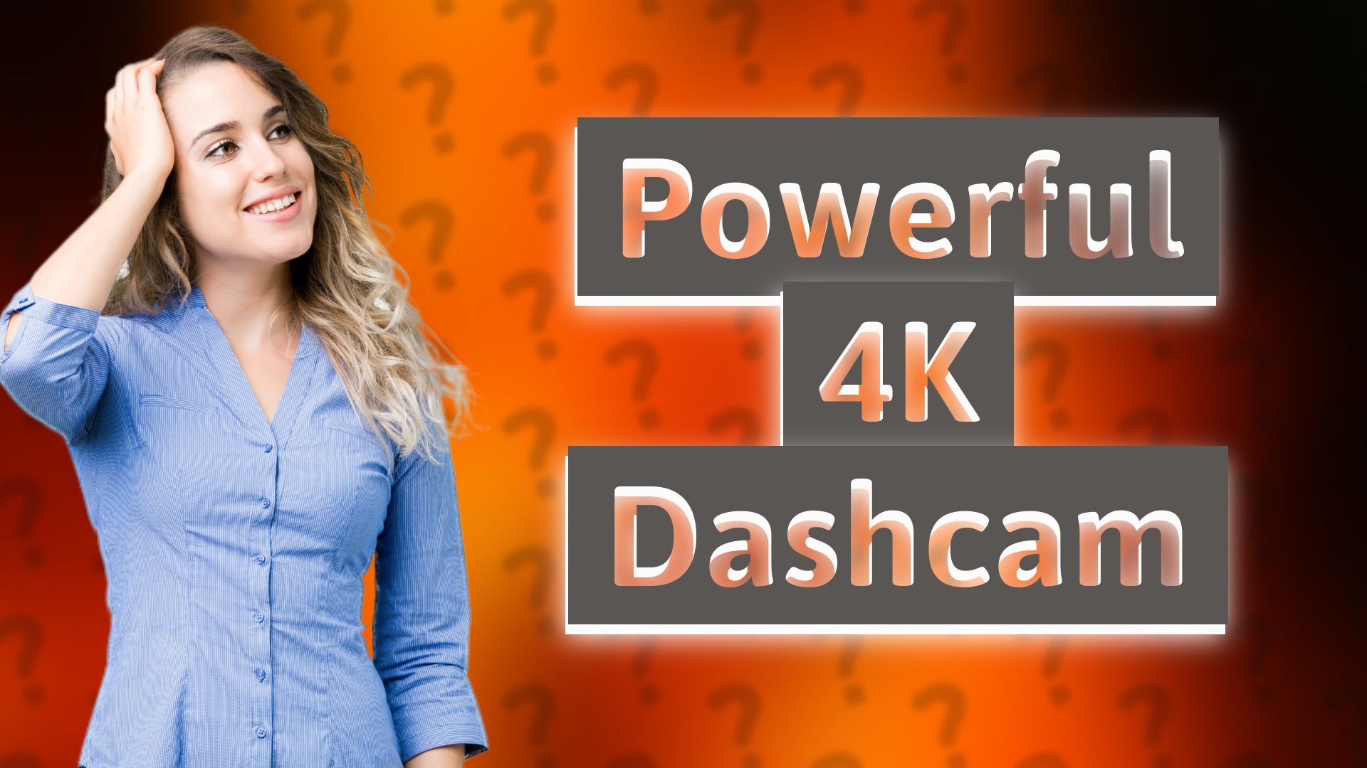 Powerful 4K Dashcam