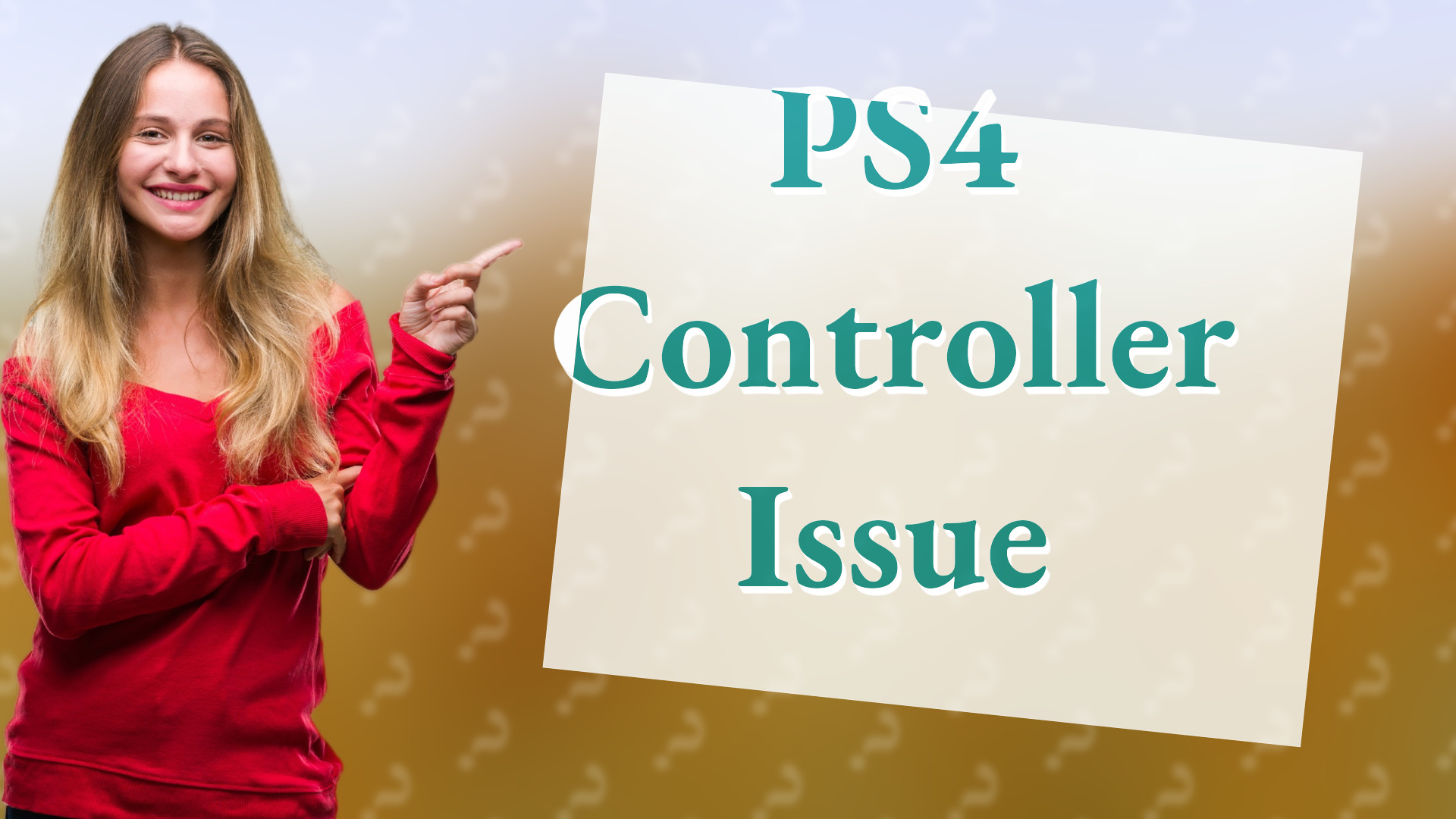 PS4 Controller Issue