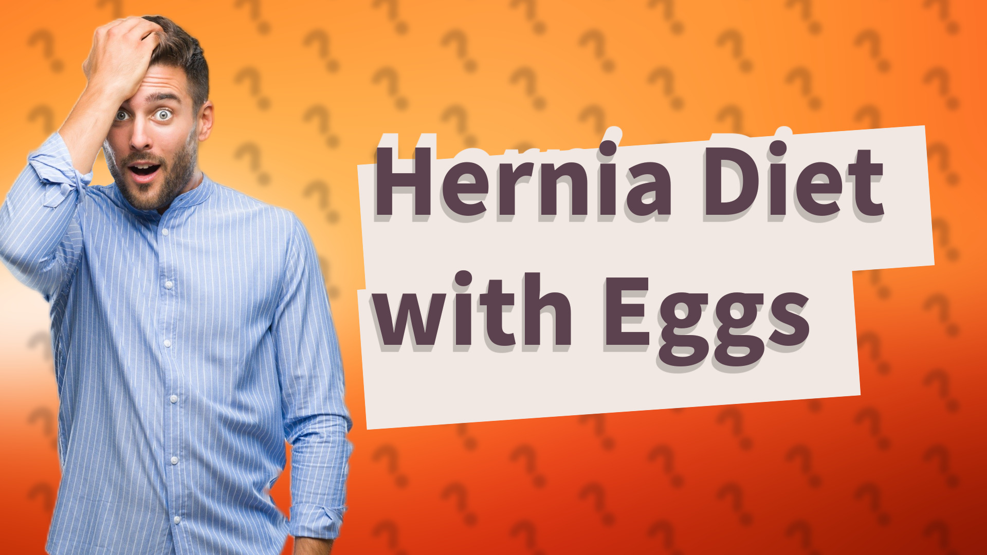 Hernia Diet with Eggs
