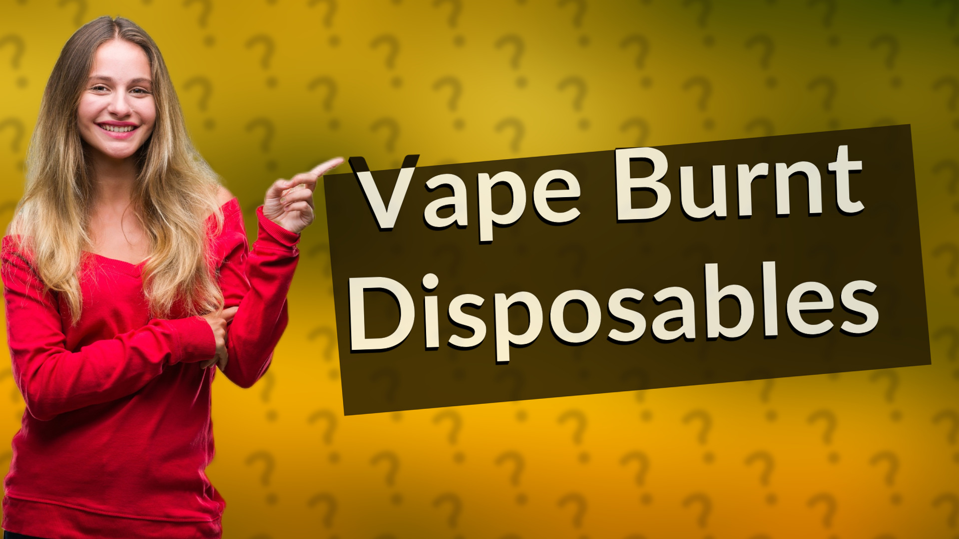 Vape Burnt Disposables