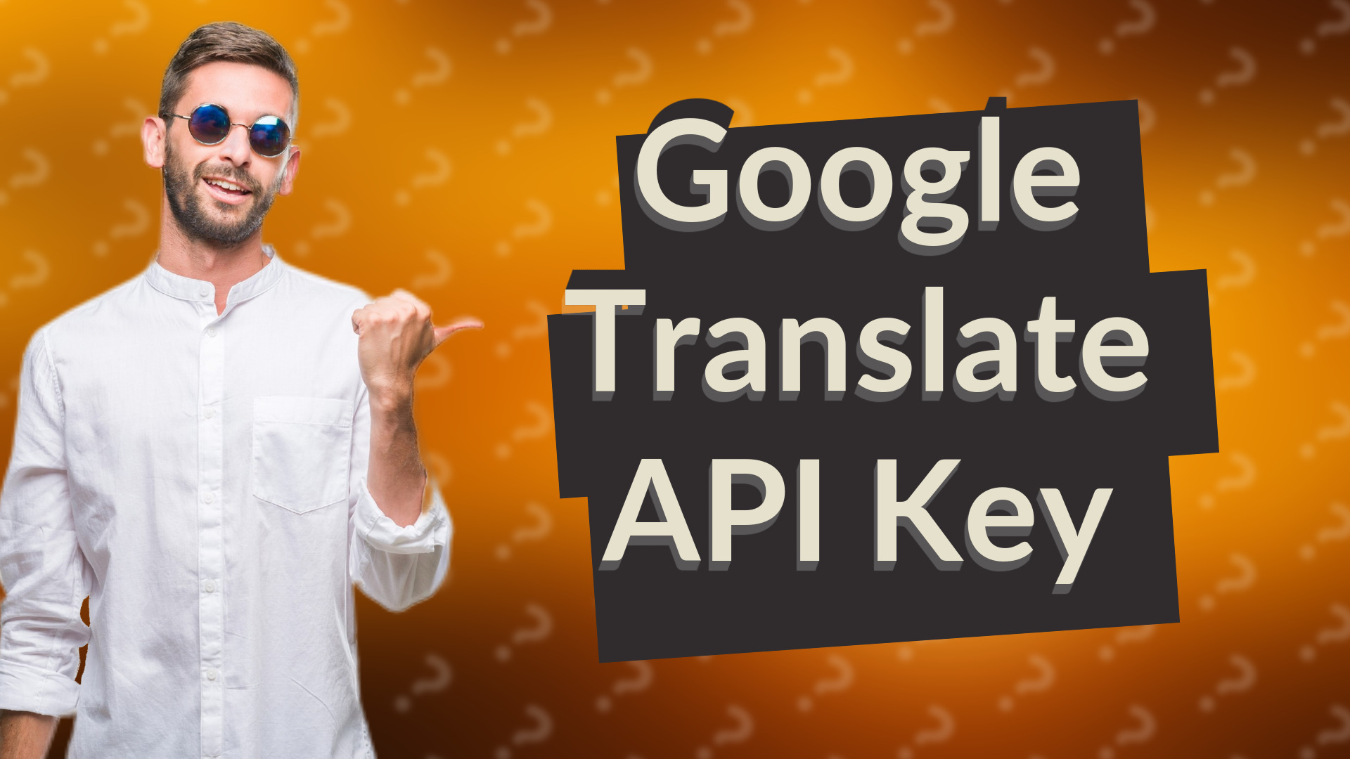 Google Translate API Key