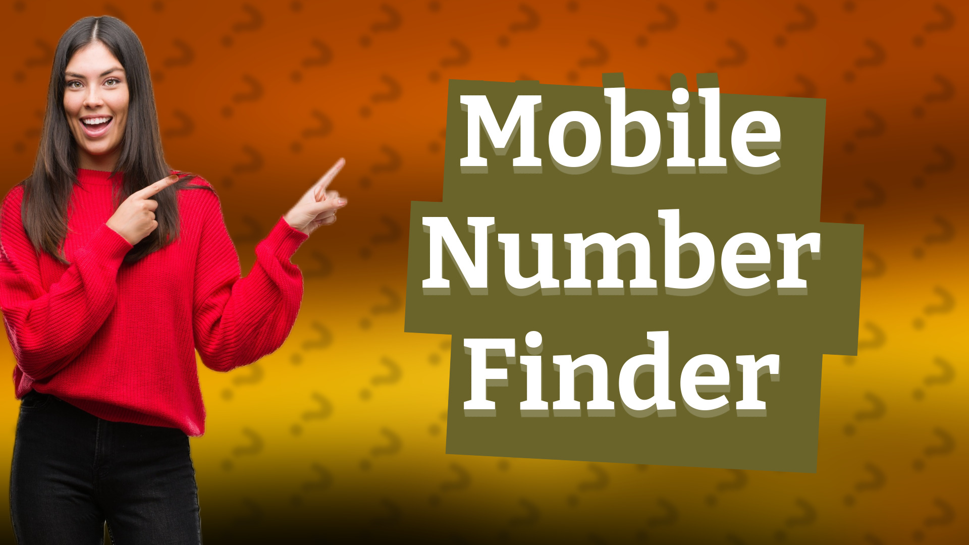 Mobile Number Finder