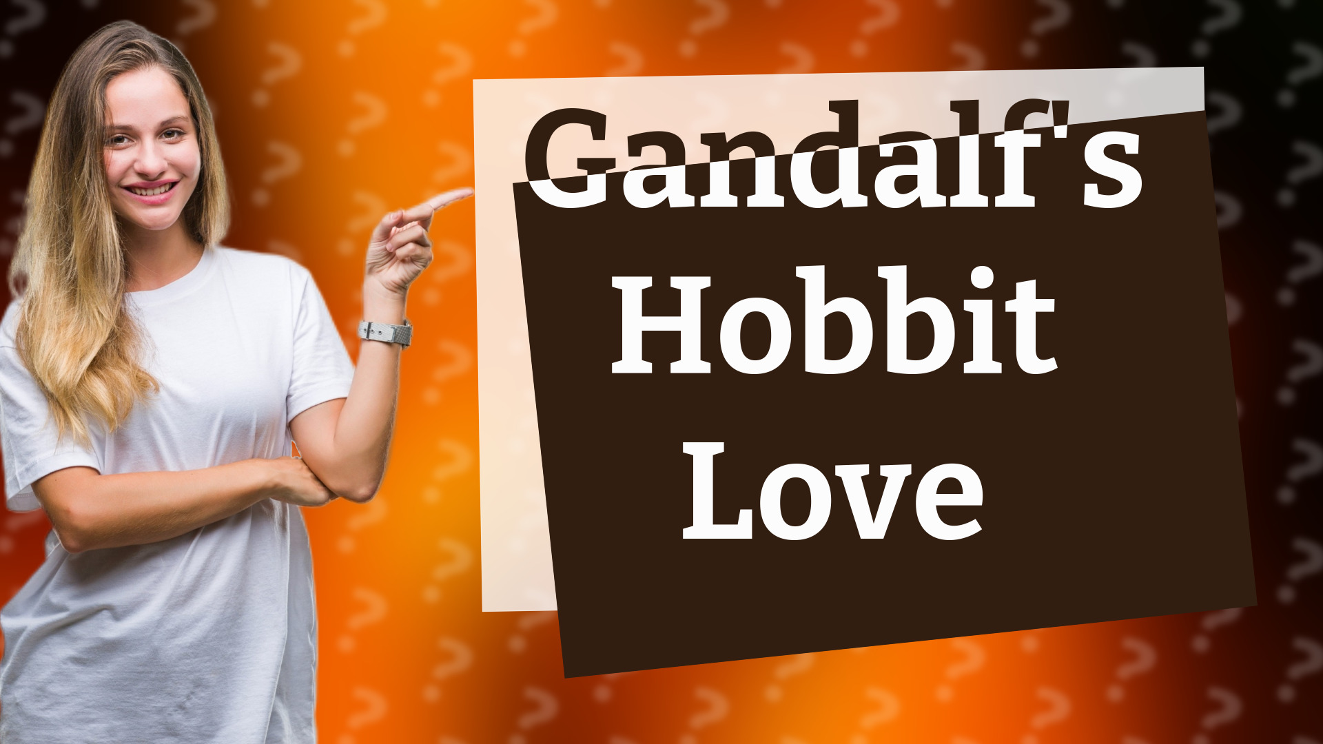 Gandalf's Hobbit Love