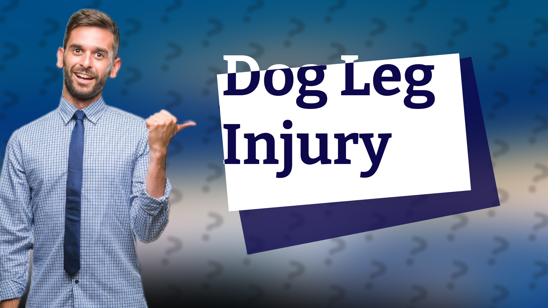 Dog Leg Injury