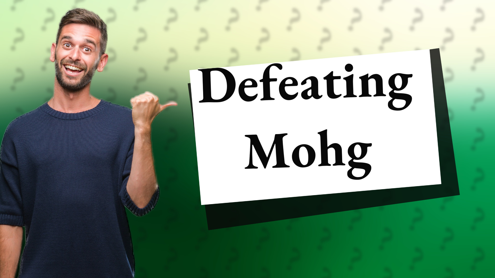 Defeating Mohg