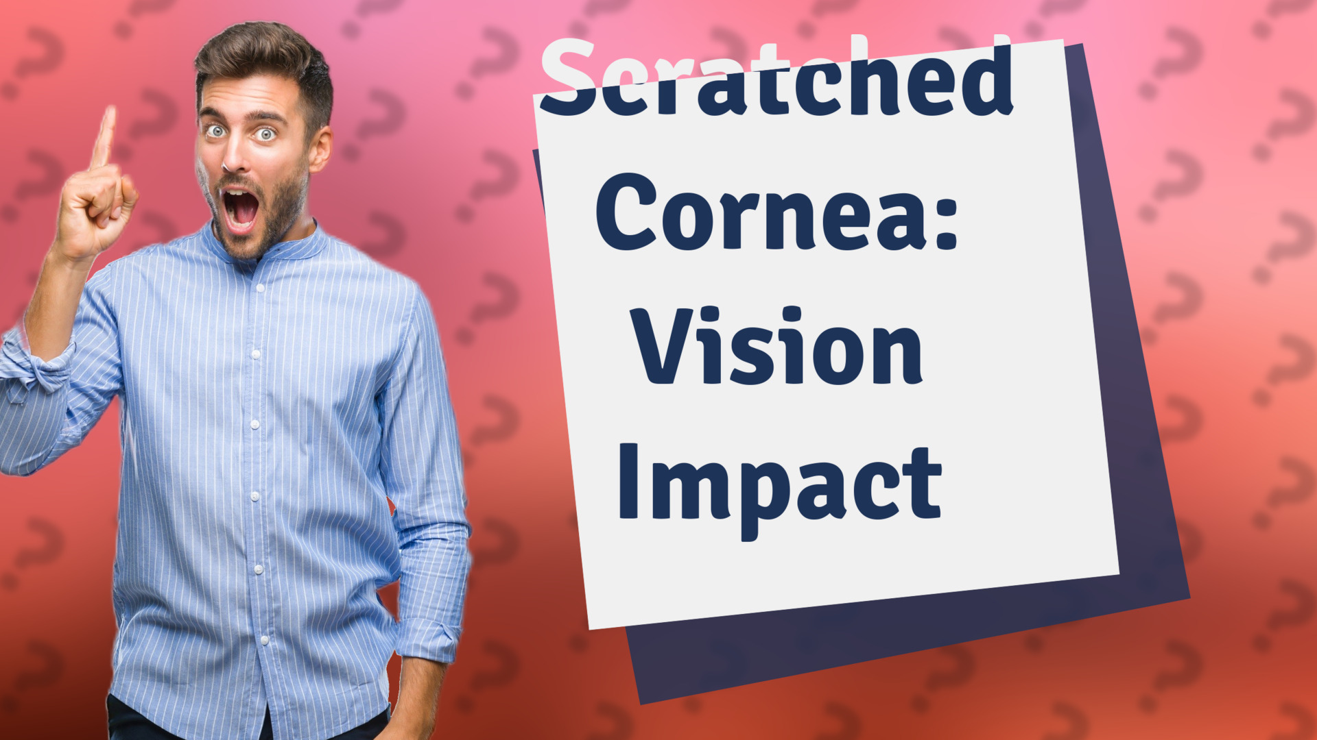 Scratched Cornea: Vision Impact