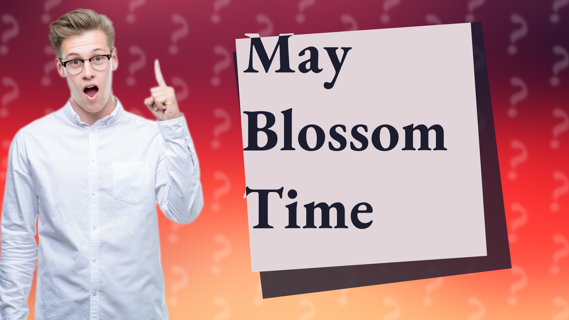 May Blossom Time