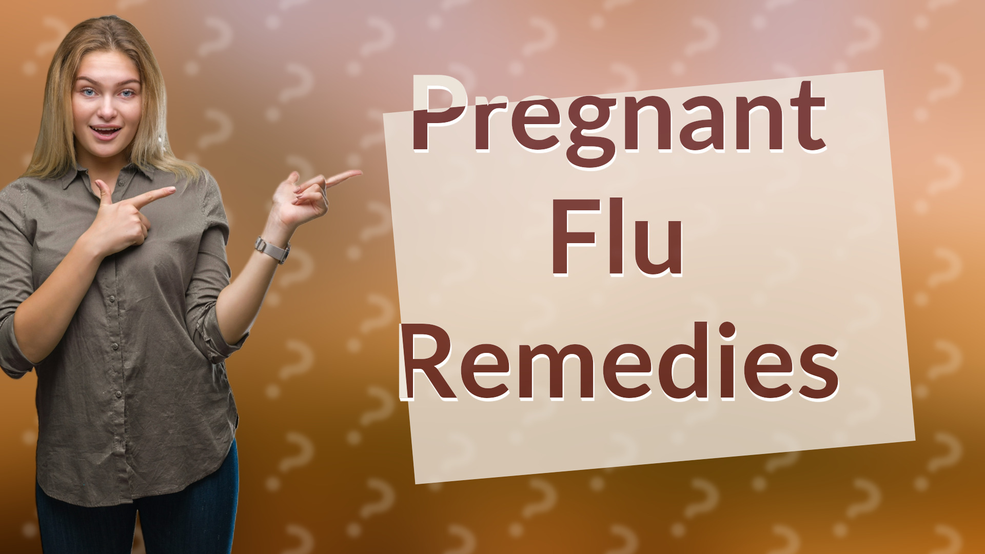 Pregnant Flu Remedies