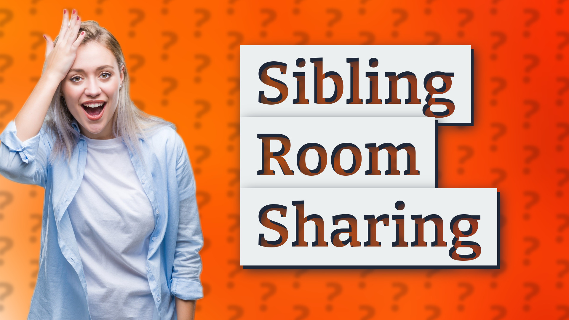 Sibling Room Sharing