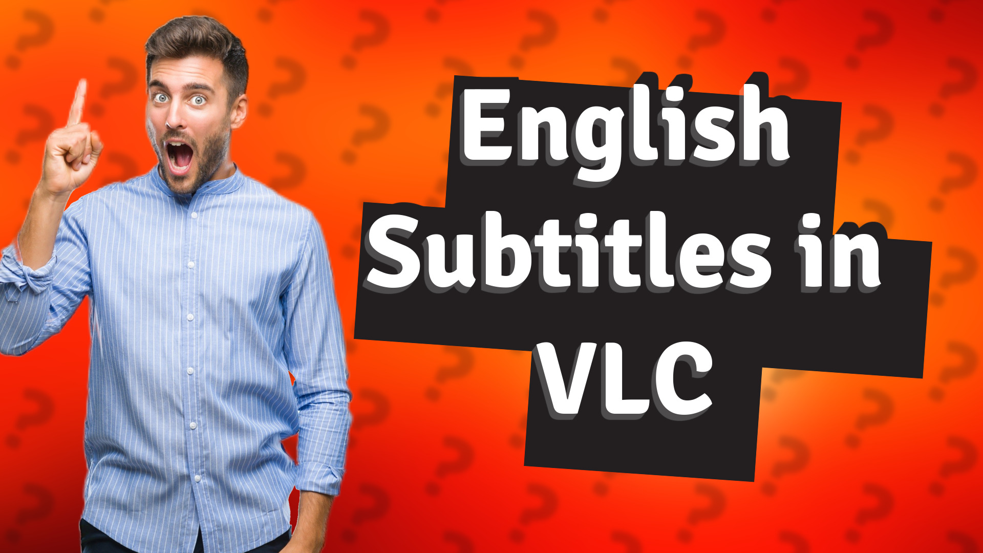 English Subtitles in VLC
