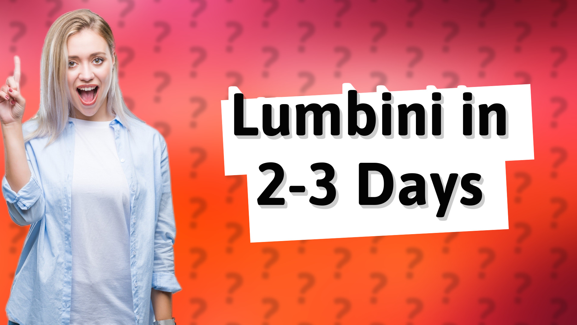 Lumbini in 2-3 Days