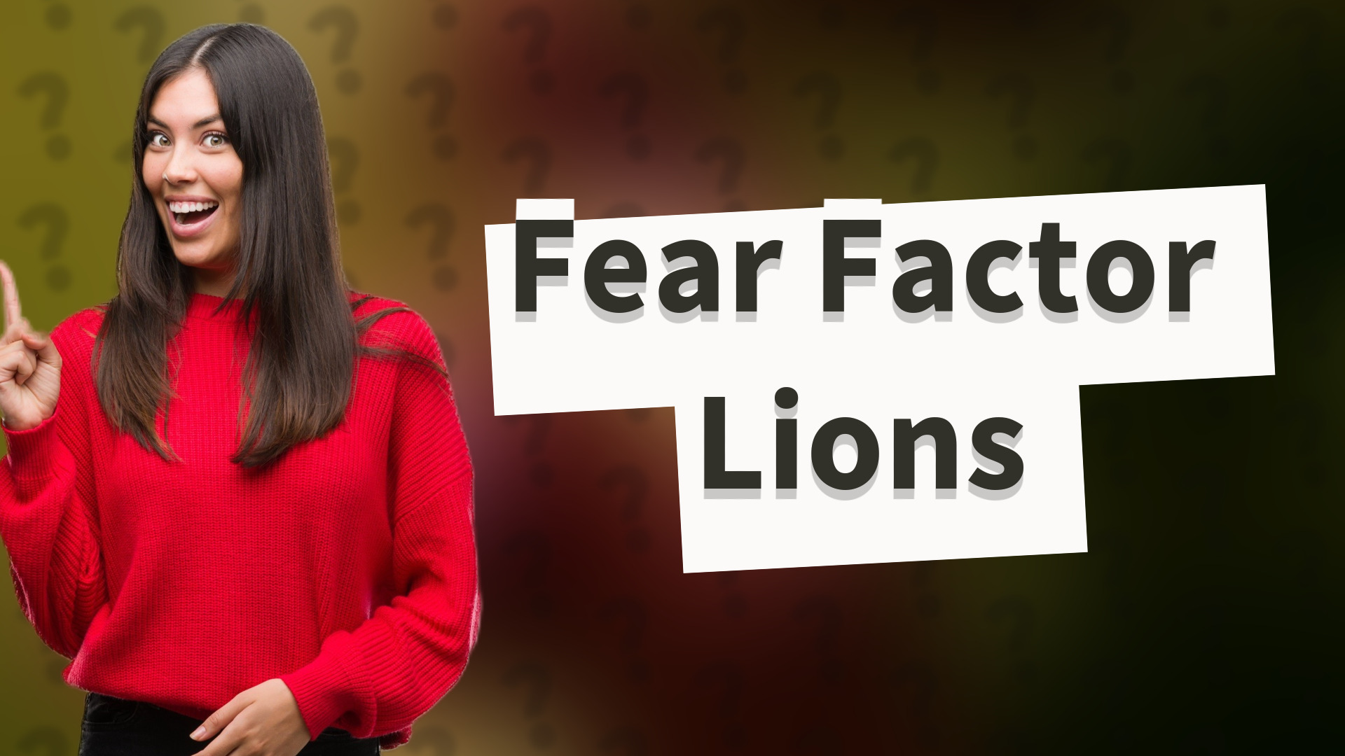 Fear Factor Lions