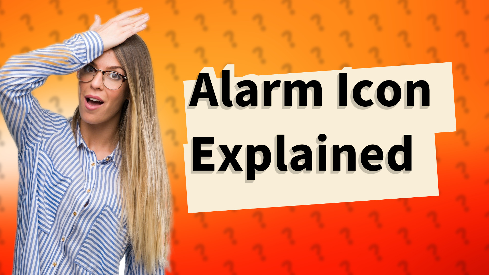 Alarm Icon Explained