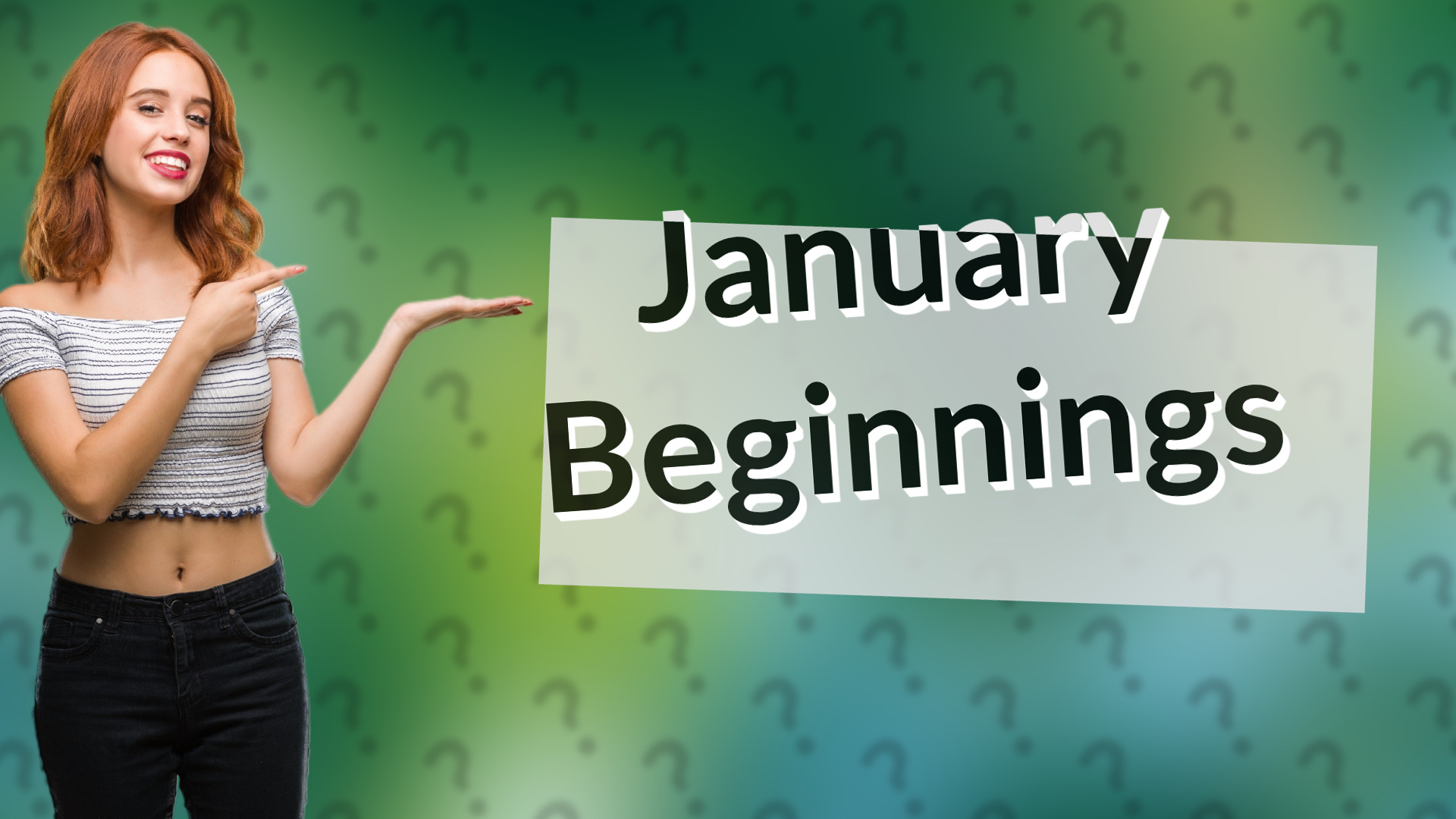 January Beginnings