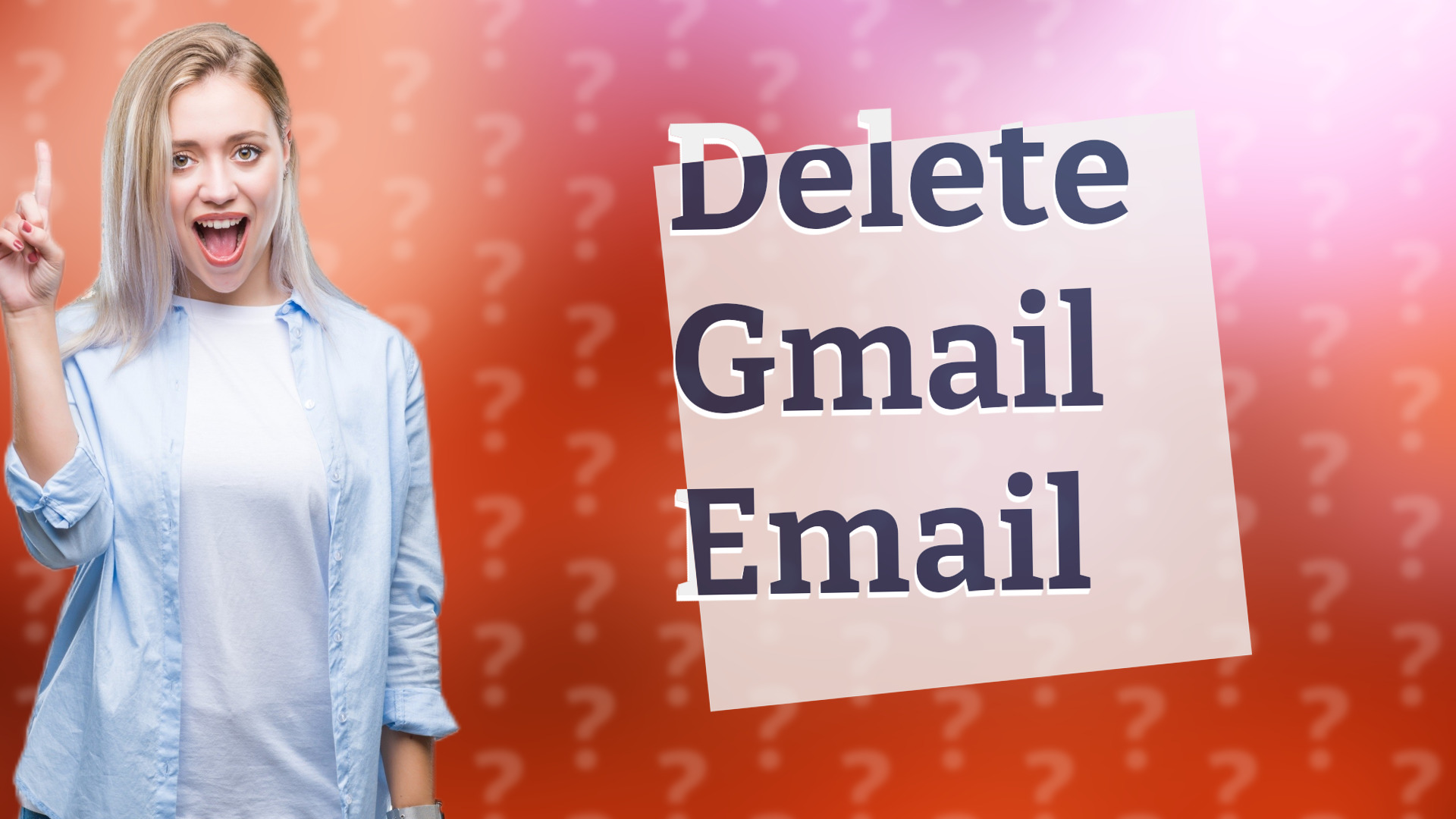 Delete Gmail Email