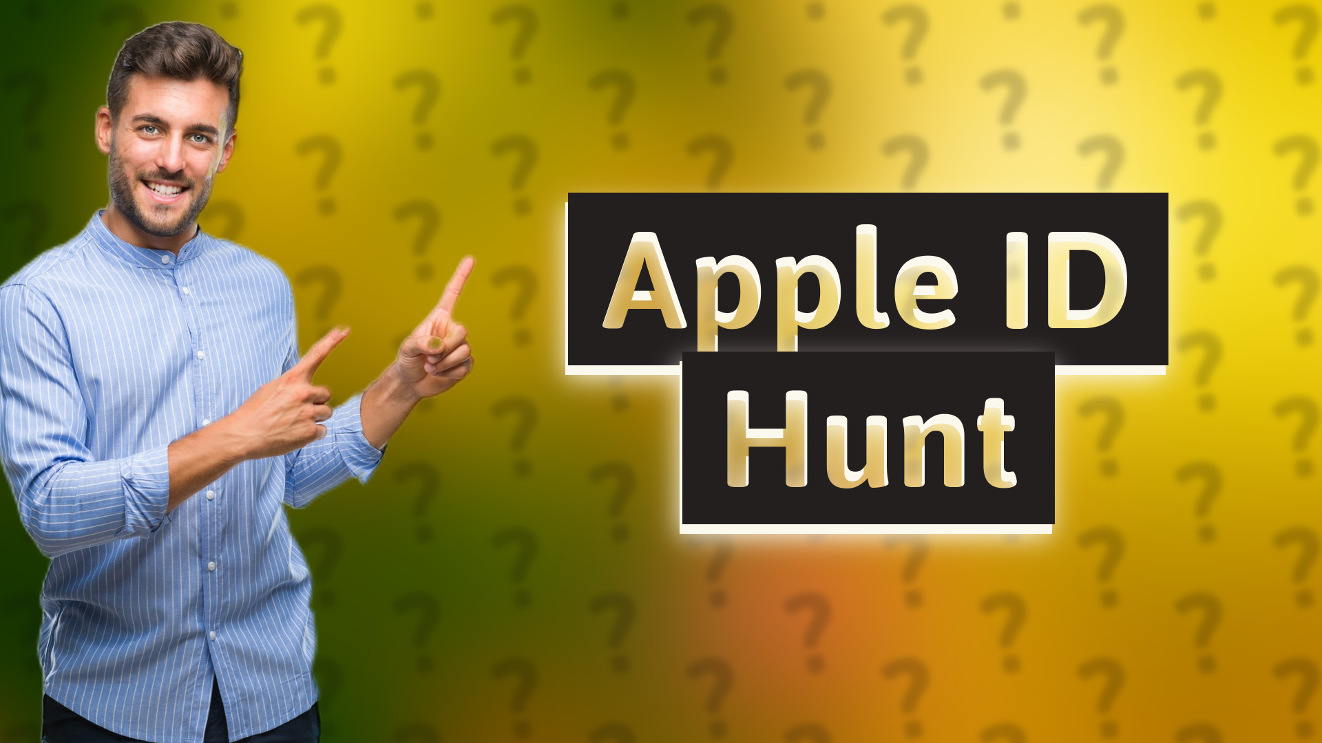 Apple ID Hunt