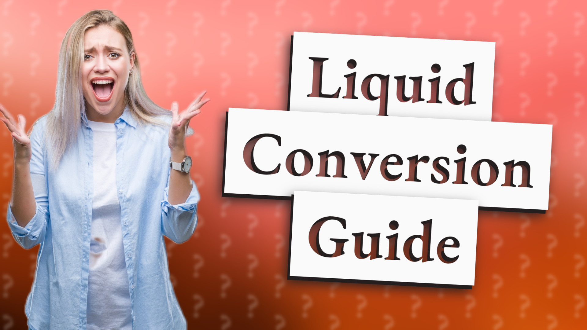 Liquid Conversion Guide