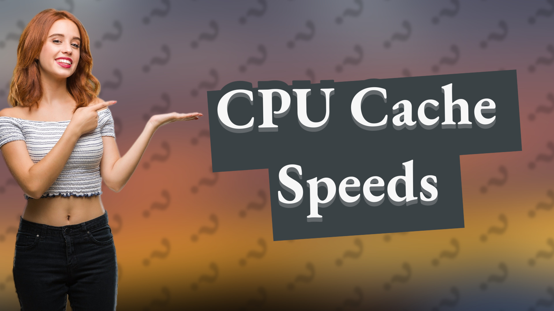 CPU Cache Speeds