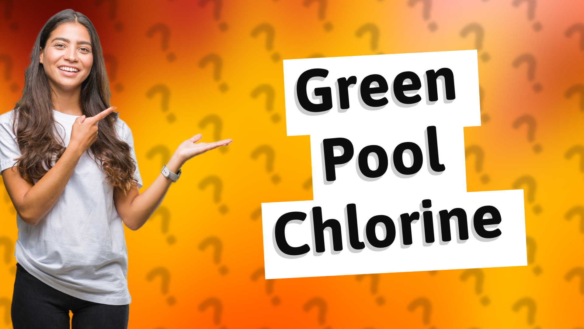 Green Pool Chlorine