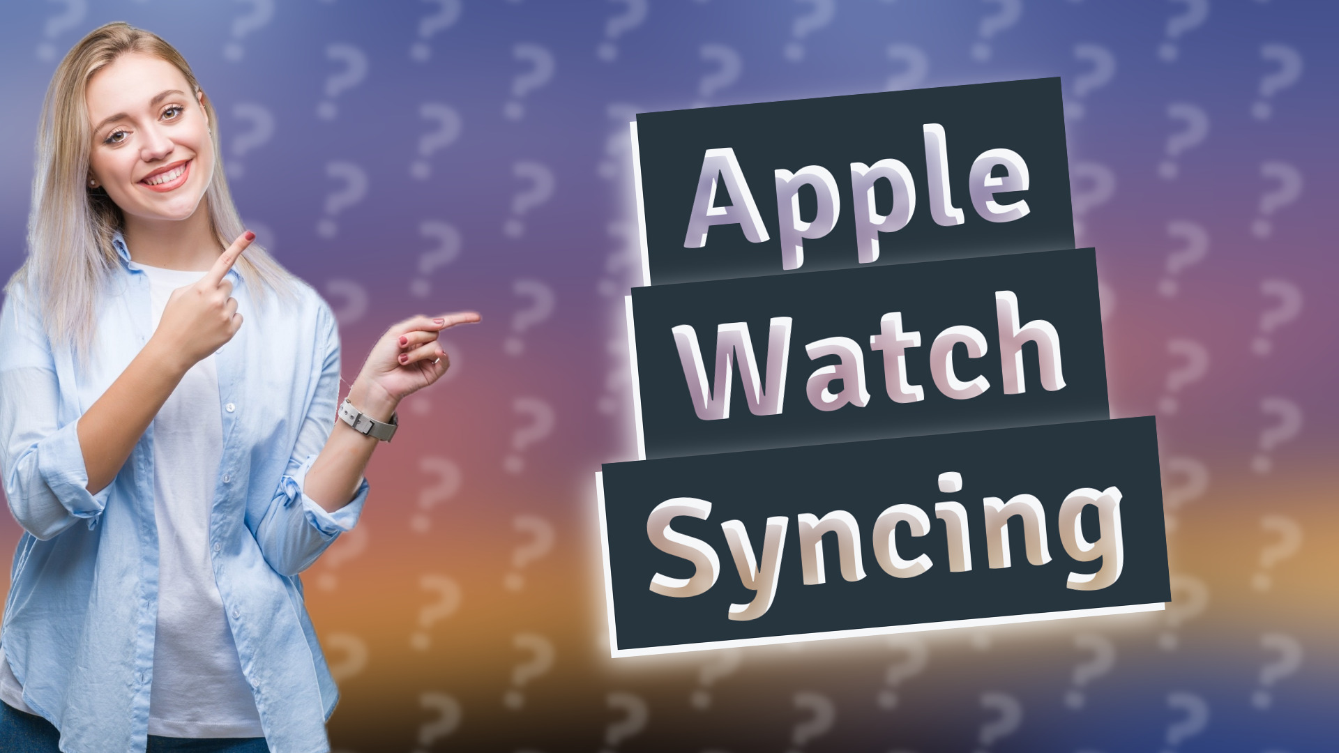 Apple Watch Syncing