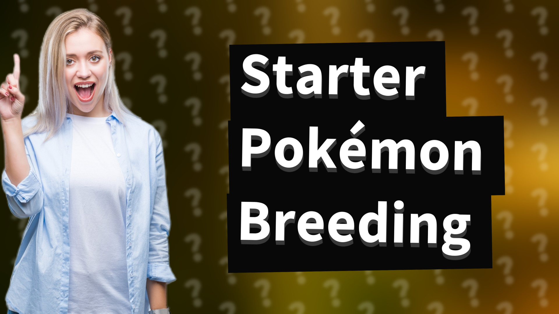 Starter Pokémon Breeding