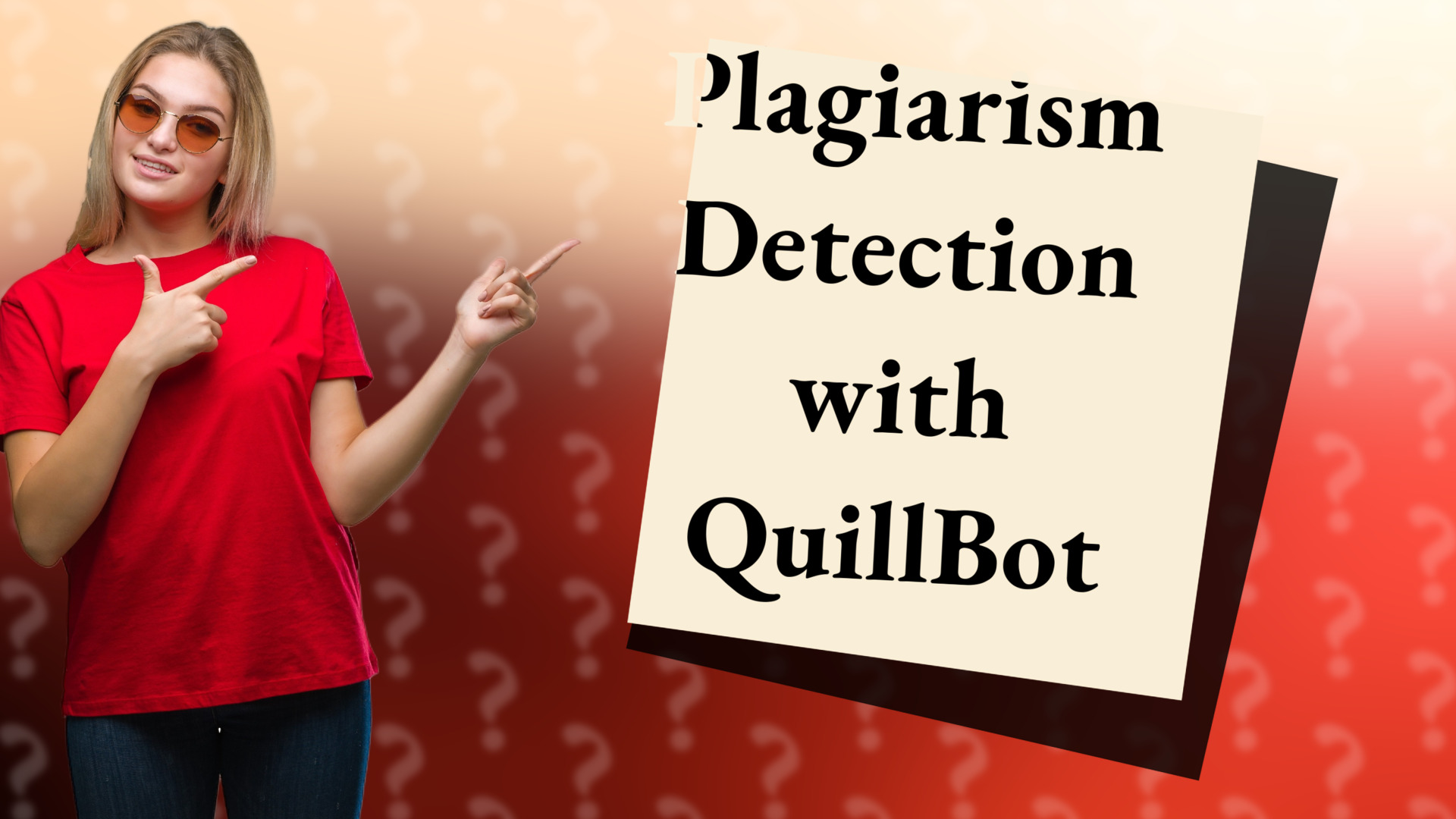 Plagiarism Detection with QuillBot