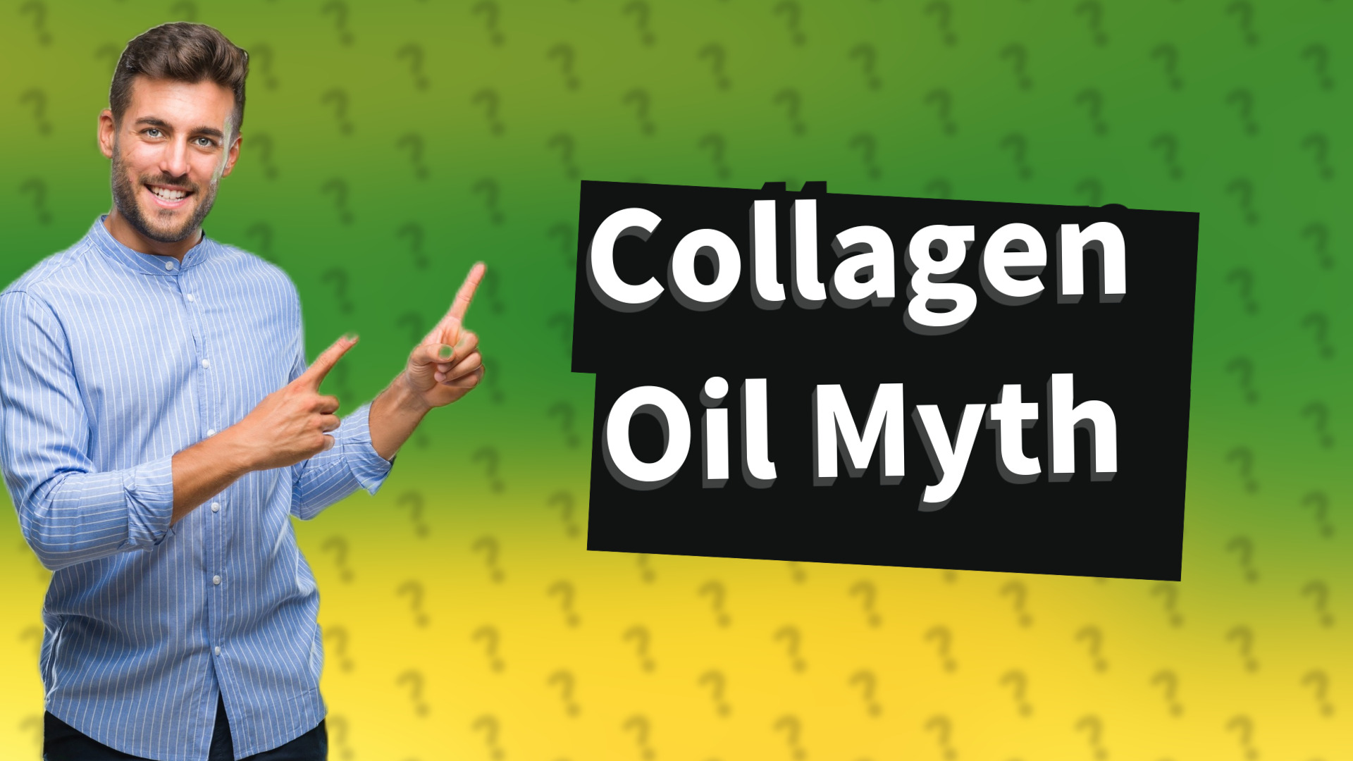 Collagen Oil Myth