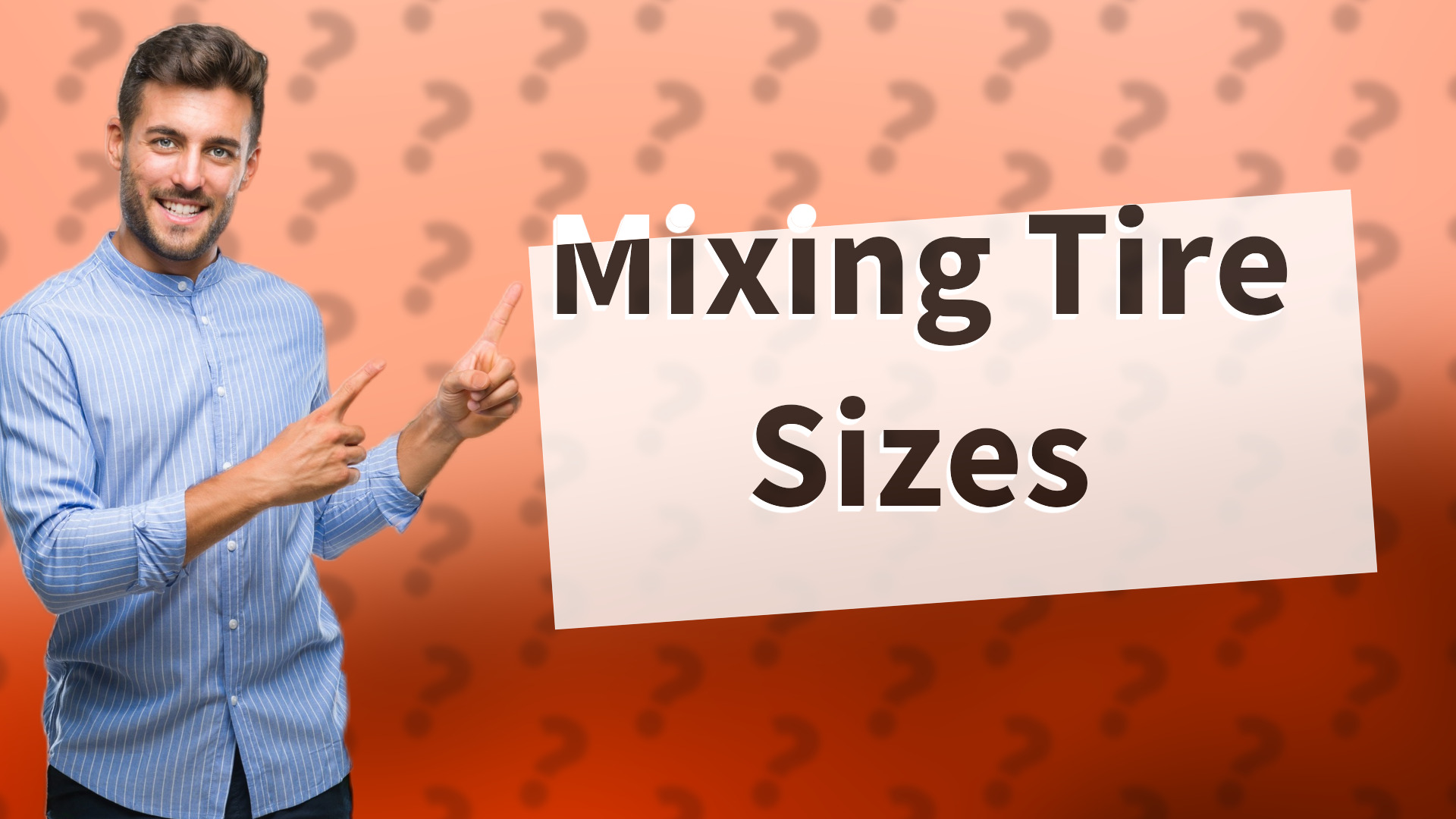 Mixing Tire Sizes