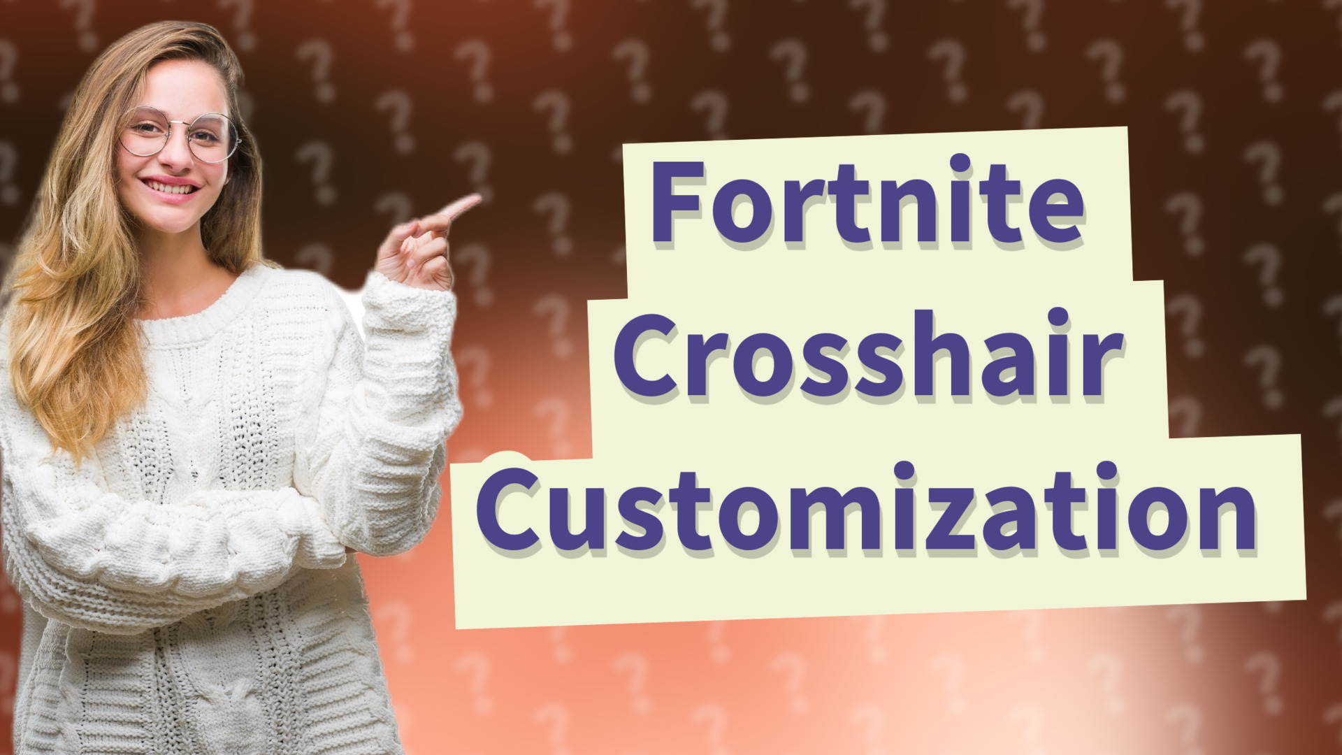 Fortnite Crosshair Customization