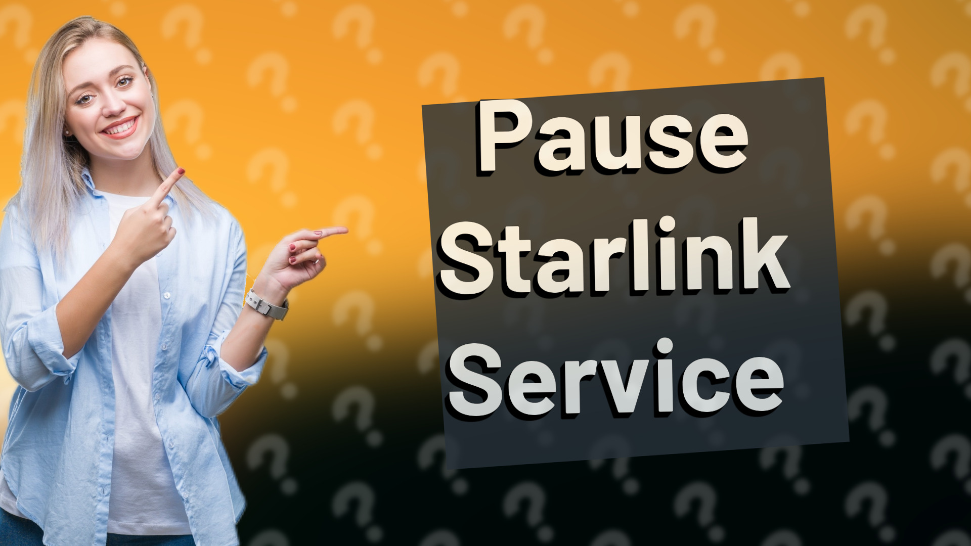 Pause Starlink Service