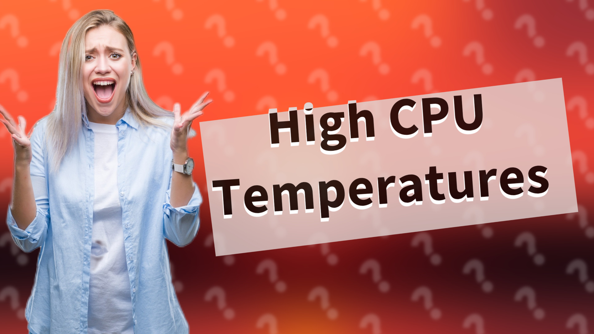 High CPU Temperatures