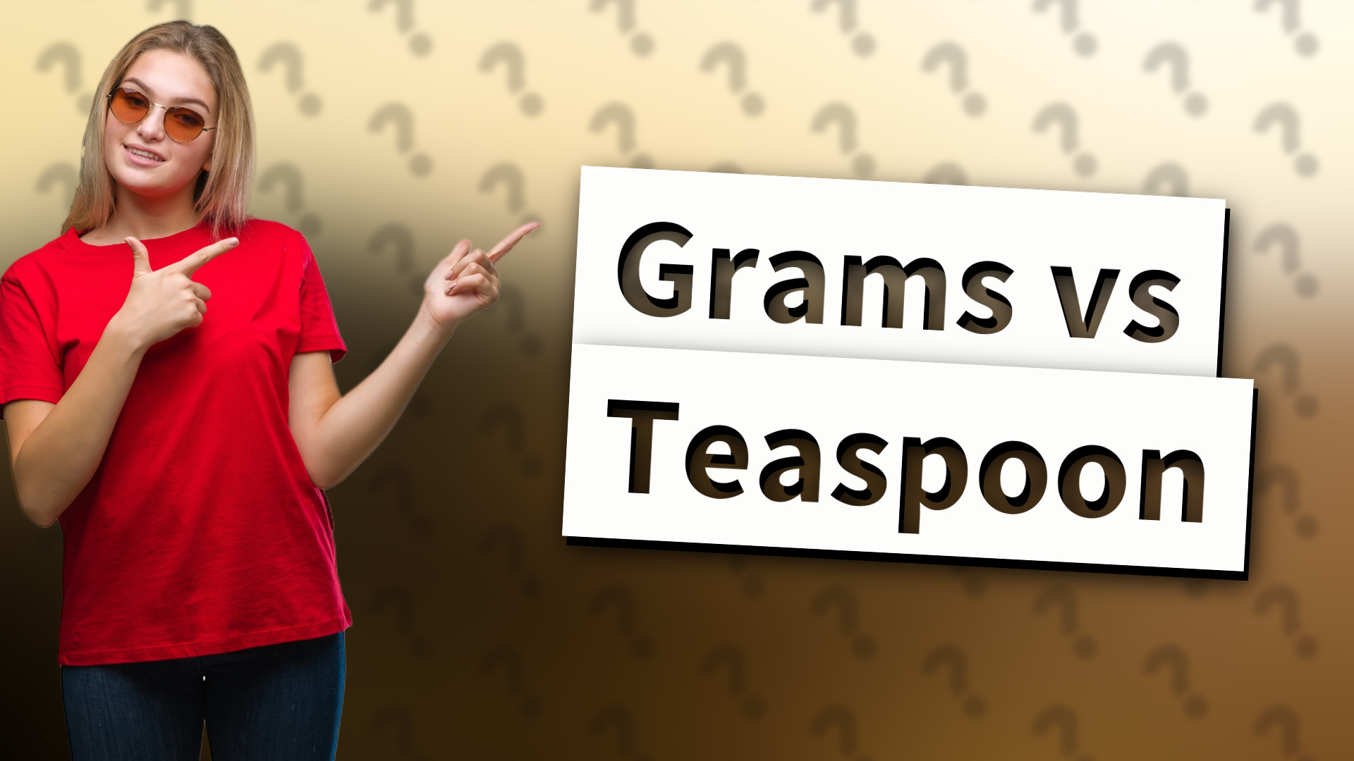 Grams vs Teaspoon