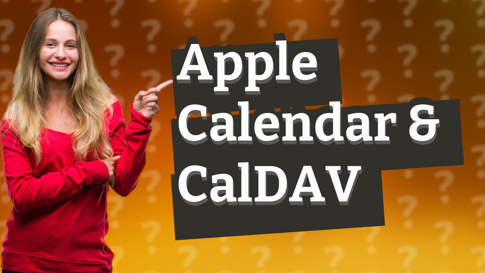 Apple Calendar & CalDAV