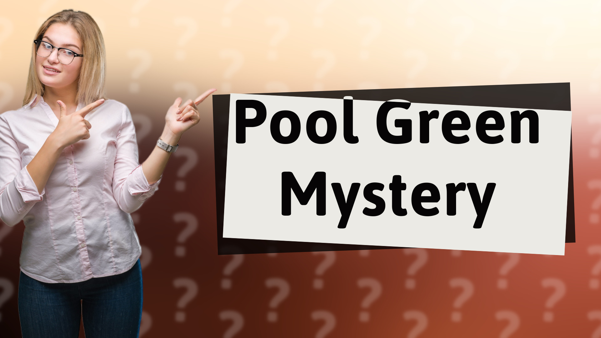 Pool Green Mystery