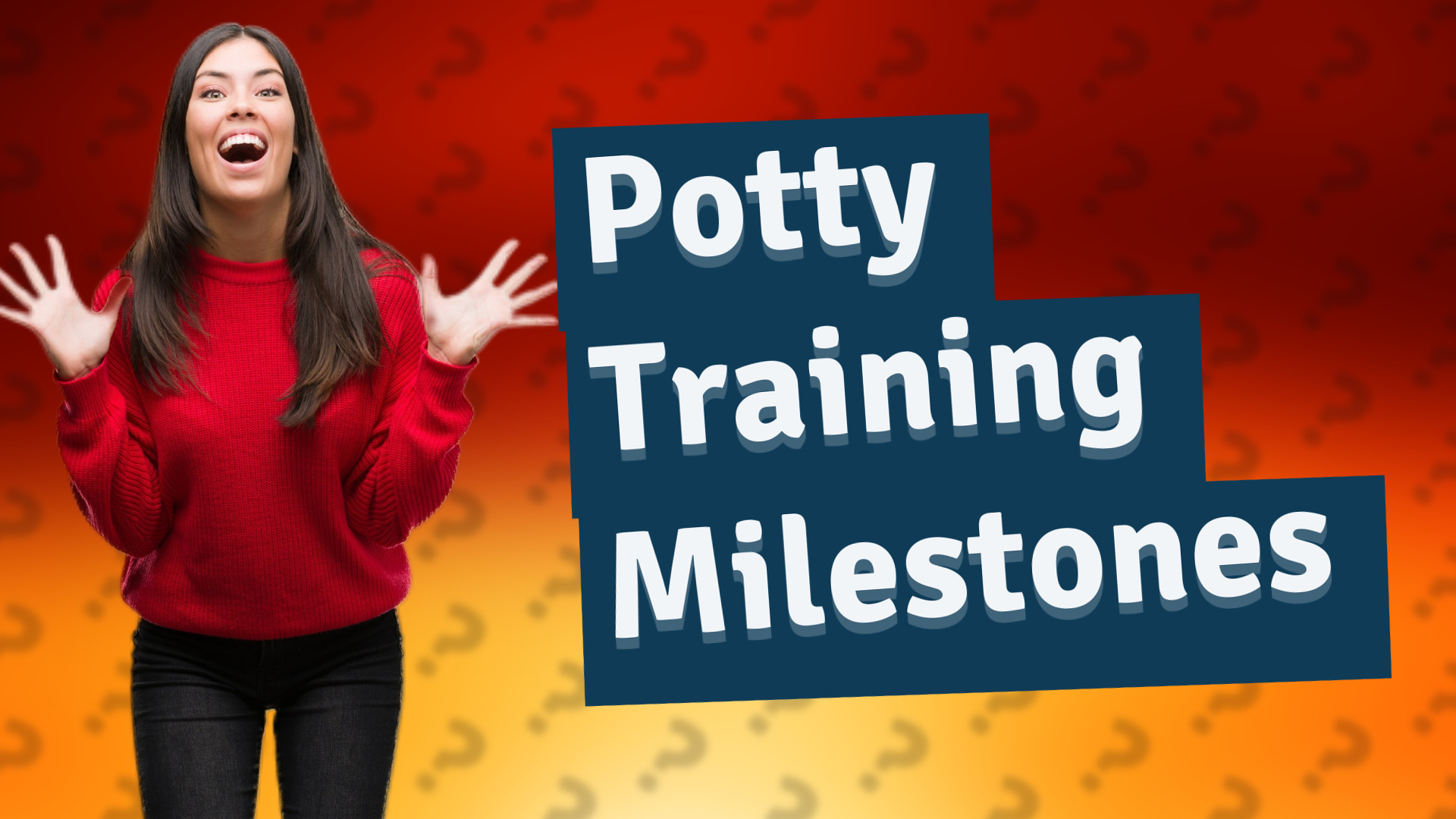 Potty Training Milestones