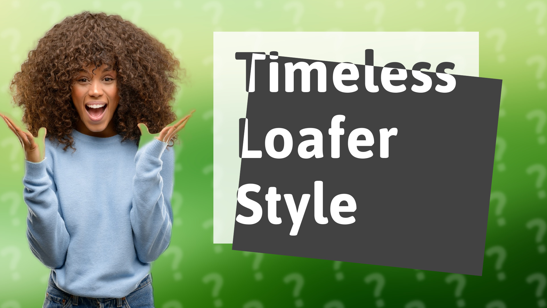 Timeless Loafer Style