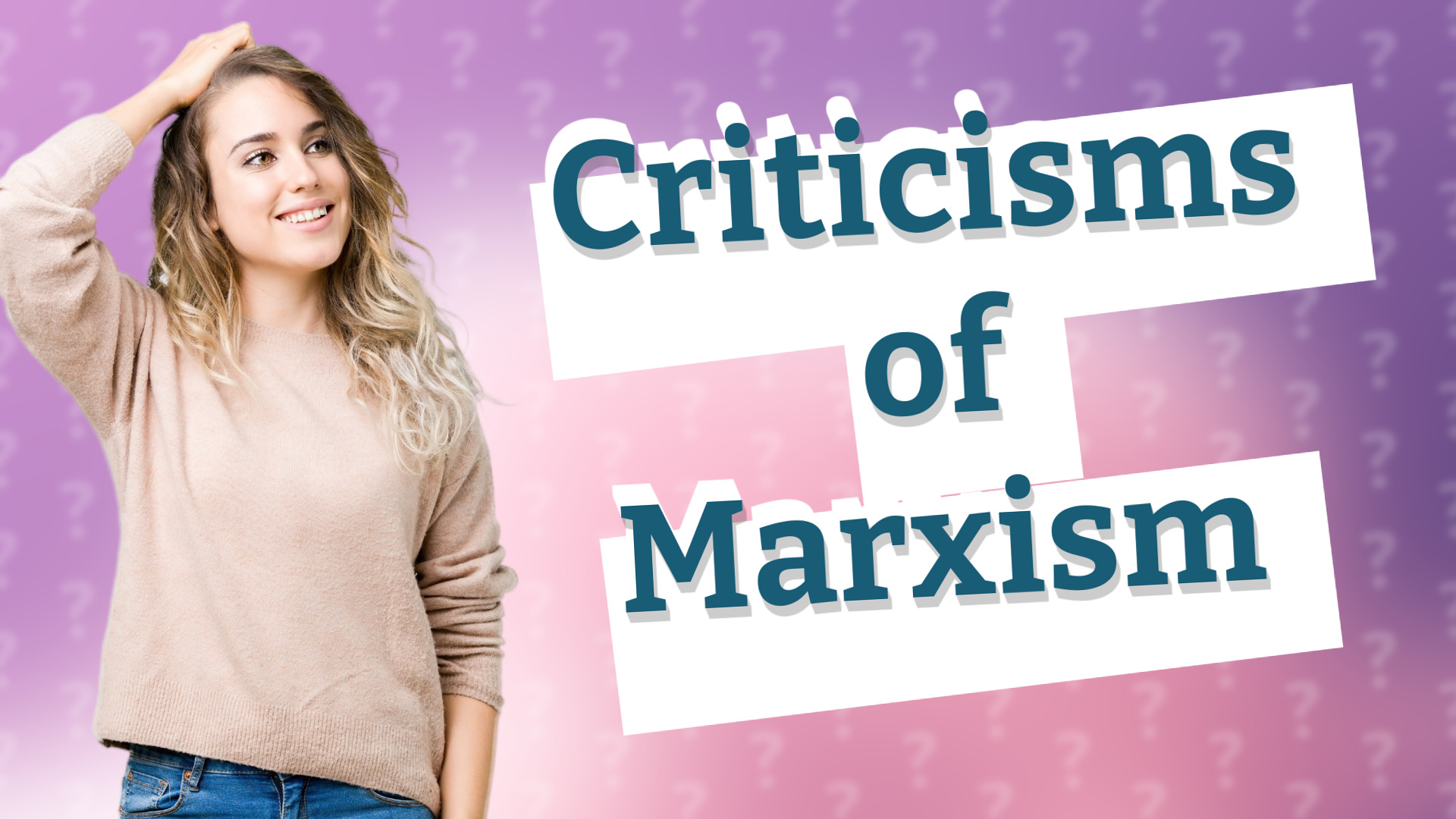 Criticisms of Marxism