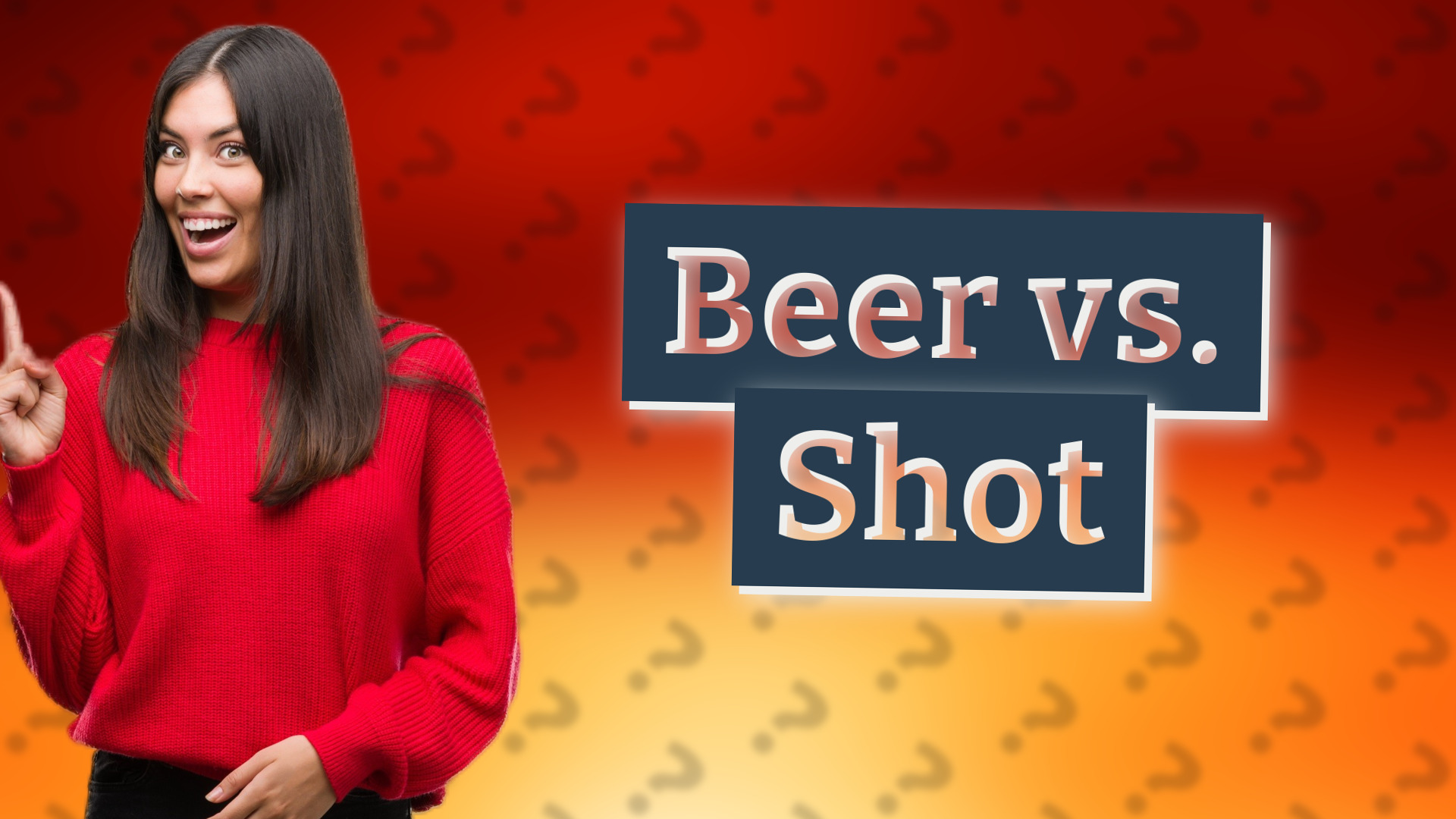 Beer vs. Shot