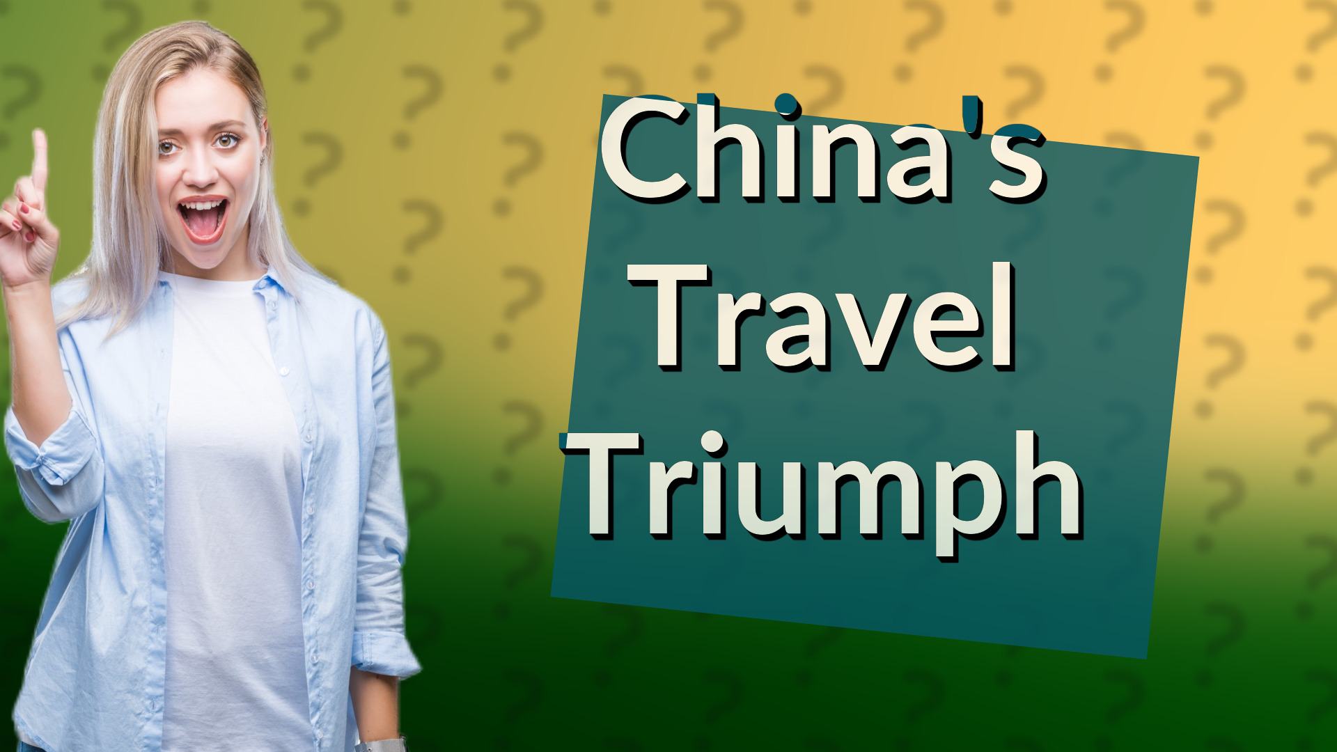 China's Travel Triumph