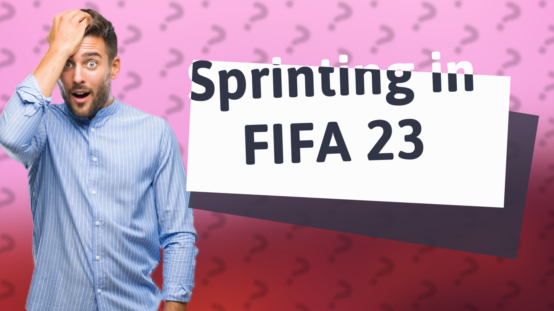 Sprinting in FIFA 23