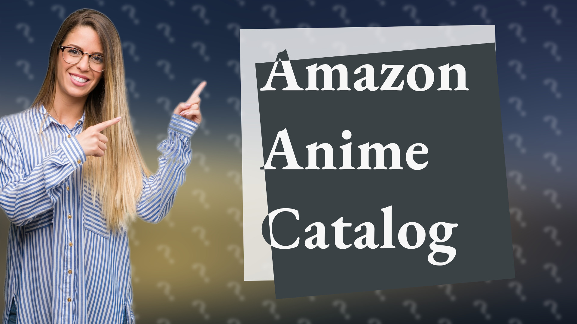 Amazon Anime Catalog