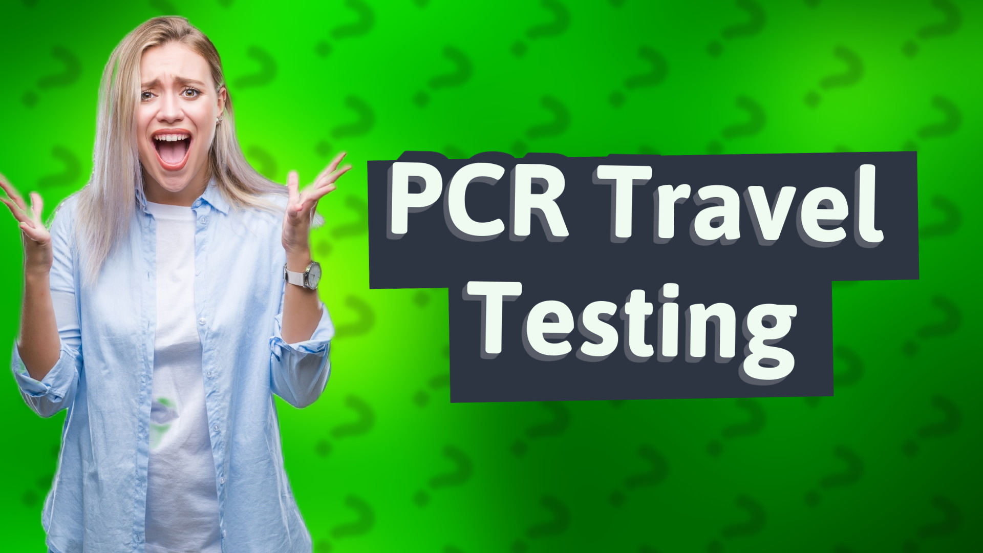 PCR Travel Testing