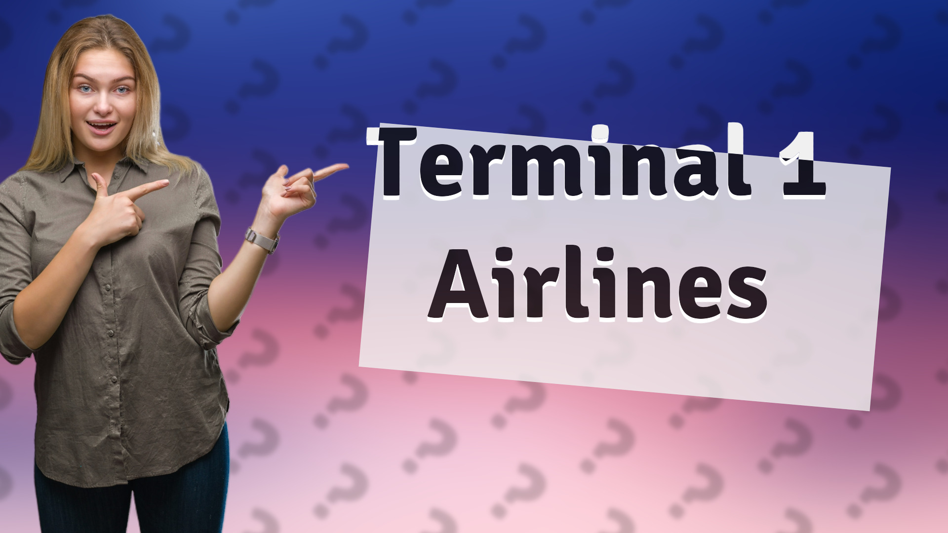 Terminal 1 Airlines