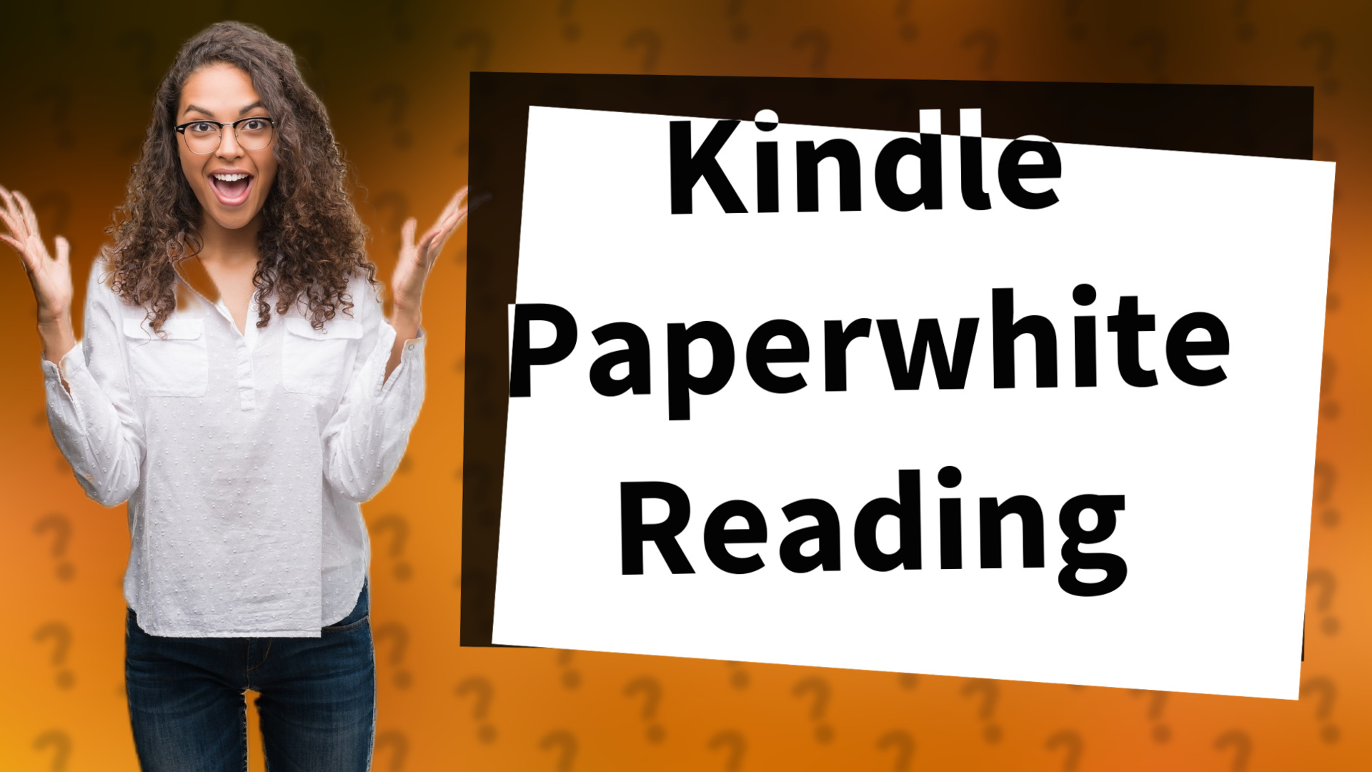 Kindle Paperwhite Reading