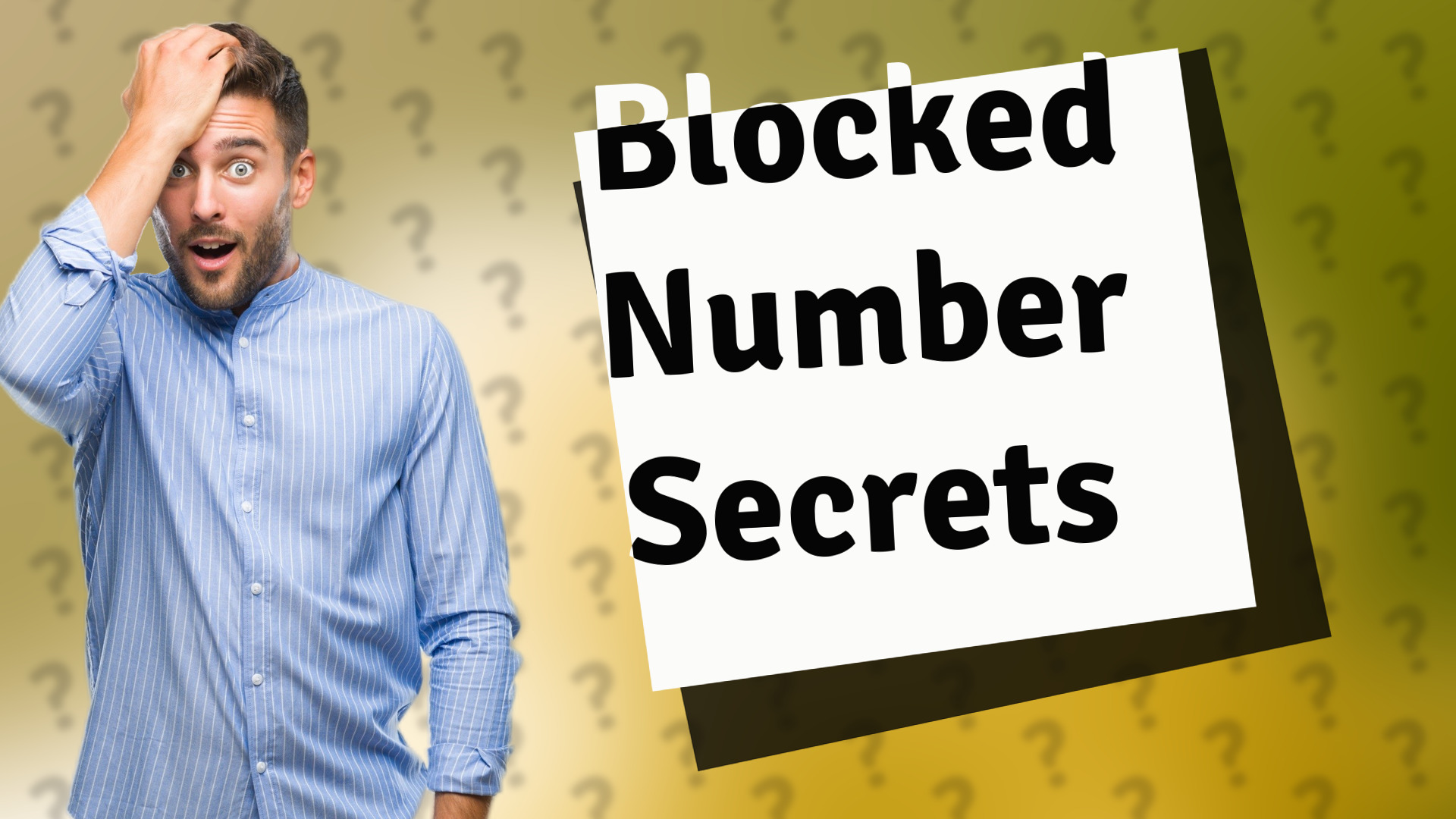 Blocked Number Secrets